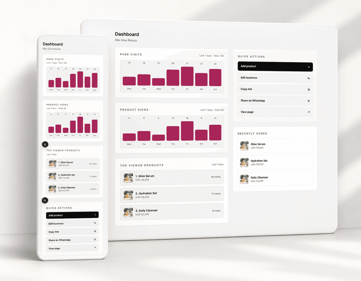 BazaarCheap dashboard preview